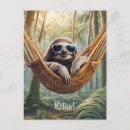 Recherche de paresse cartes postales Jungle
