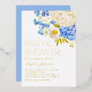 Recherche de white floral bridal shower invitations Aquarelle
