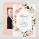 Recherche de hortensia rose invitations Aquarelle