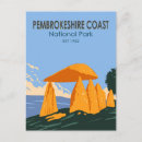Recherche de voyage pays galles cartes postales Rétro