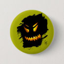 Recherche de jack o lantern halloween badges Visage