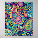 Recherche de paisley posters Motif