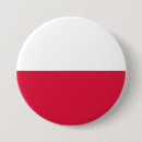 Recherche de drapeau polonais badges Poland