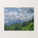 Recherche de ciel nuageux puzzles Paysage