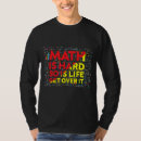 Recherche de mathématicien tshirts Enseignant