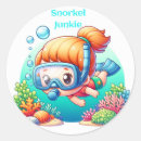 Recherche de snorkeling autocollants Enfants