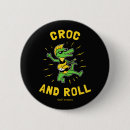 Recherche de crocodile drôle badges Humour