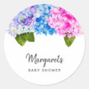 Recherche de hortensia bleu autocollants Fleur