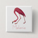 Recherche de oiseau vintage badges Rose