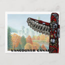 Recherche de totems cartes postales Premières nations