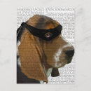 Recherche de basset hound cartes postales Contemporain