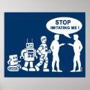 Recherche de robot posters Geek