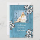Recherche de flower party invitations Bleu
