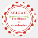 Recherche de allergies alimentaires autocollants Enfants