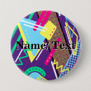 Recherche de motifs vintages badges Coloré