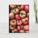 Recherche de légumes frais vœux cartes Rouge