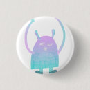 Recherche de monstre badges Illustration