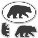Recherche de ours noir autocollants Porter