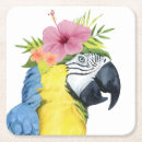 Recherche de fleurs tropicales dessous de verres Animal