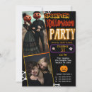 Recherche de spooky halloween invitations Citrouille