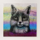 Recherche de fox puzzles Sauvage