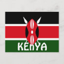Recherche de drapeau kenya cartes postales Patriotique