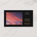 Recherche de photographie de paysage cartes visite Customer