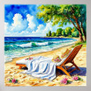 Recherche de chaise longue posters Océan