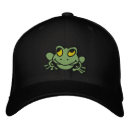 Recherche de grenouille mignonne casquettes Vert