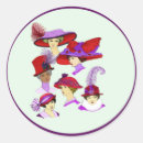 Recherche de victorian autocollants Rouge