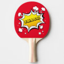 Recherche de bulle raquettes ping pong Dessin animé