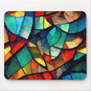 Recherche de vitrail tapis souris Sarcelle
