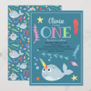 Recherche de narwhal party invitations Mignon