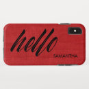 Recherche de bonjour nom iphone coques Chic