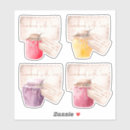 Recherche de motif boho autocollants Nom