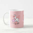 Recherche de lama rose tasses Coeur
