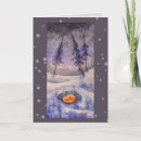 Recherche de illustration de noël cartes Renard