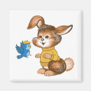 Recherche de lapin bleu magnets Mignon
