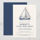 Recherche de voilier invitations À la fête d'anniversaire