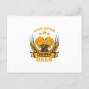 Recherche de bière drôle cartes postales Brasseur