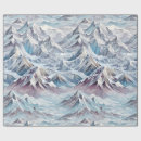 Recherche de scène de neige papier cadeau Rouge