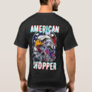 Recherche de motard américain tshirts Drapeau