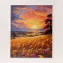 Recherche de sunset puzzles Paysage urbain