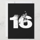 Recherche de noir 16x22 invitations Blanc