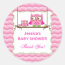 Recherche de chevron rose autocollants Chouette