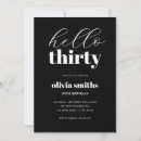 Recherche de trente invitations Noir et blanc