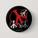 Recherche de paix badges Les années 70