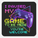 Recherche de anniversaire de jeu vidéo autocollants Manette