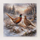 Recherche de faisans puzzles Nature