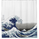 Recherche de hokusai rideaux douche Vague